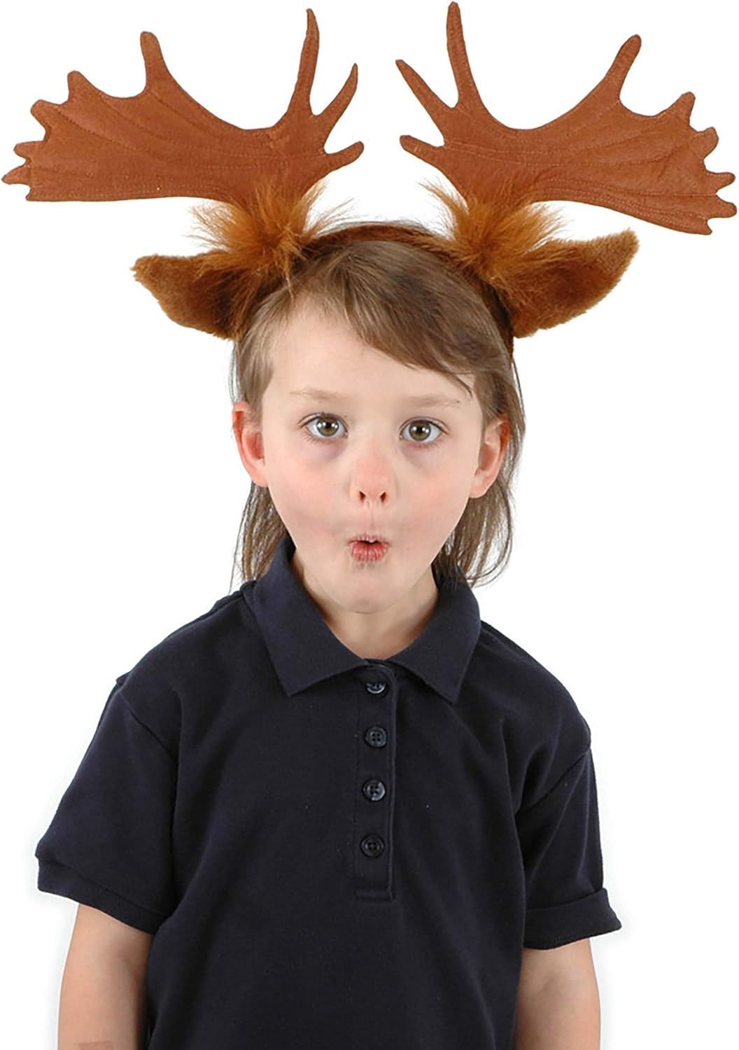 Moose Ears Antlers Costume Headband