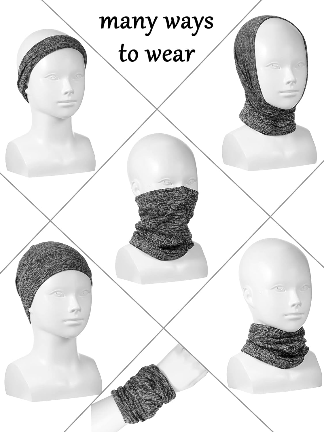 SATINIOR Kids UV-Protect Face Cover