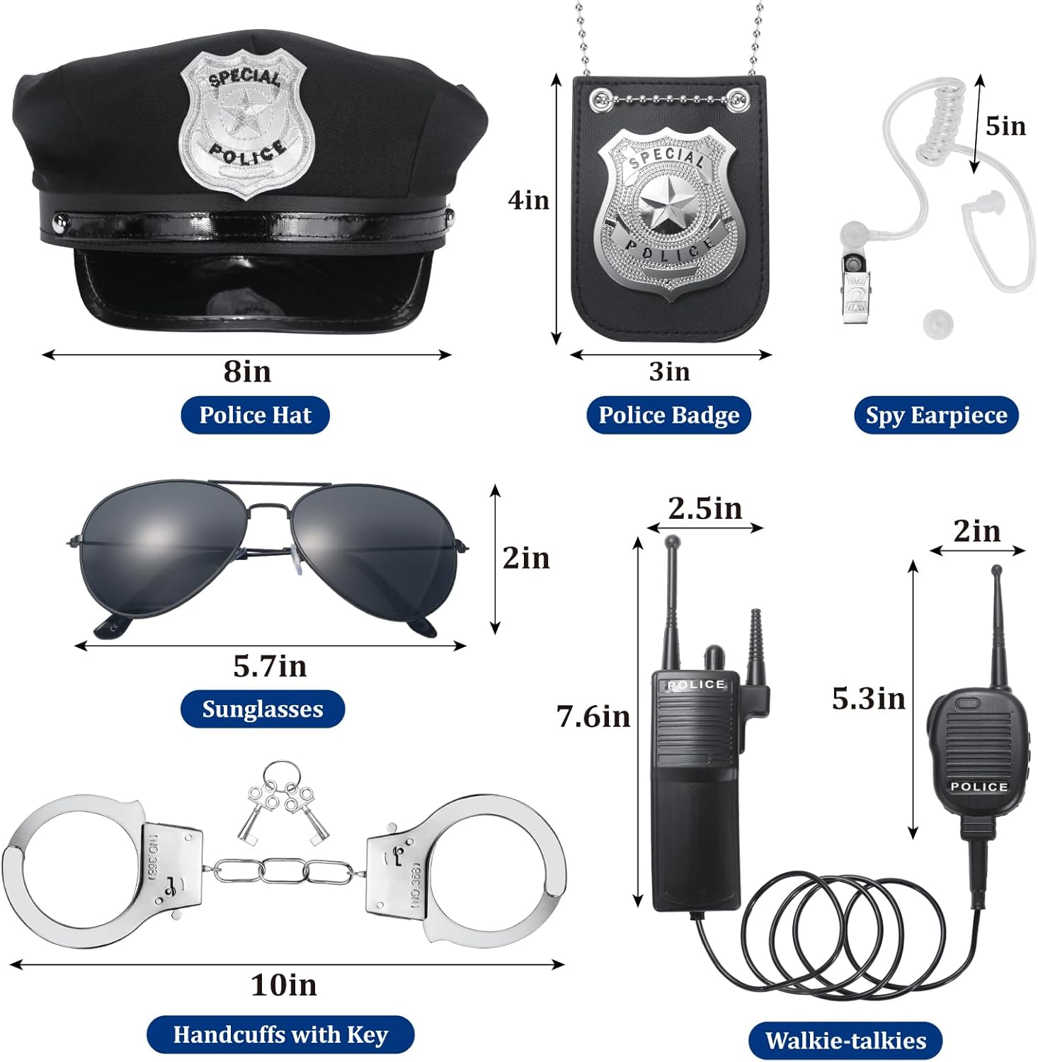 Police Costume for Kids and Boys