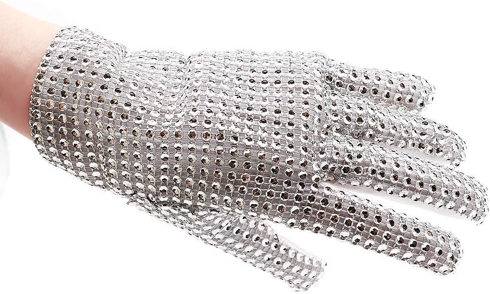 Bright sequin gloves Delighted for kids