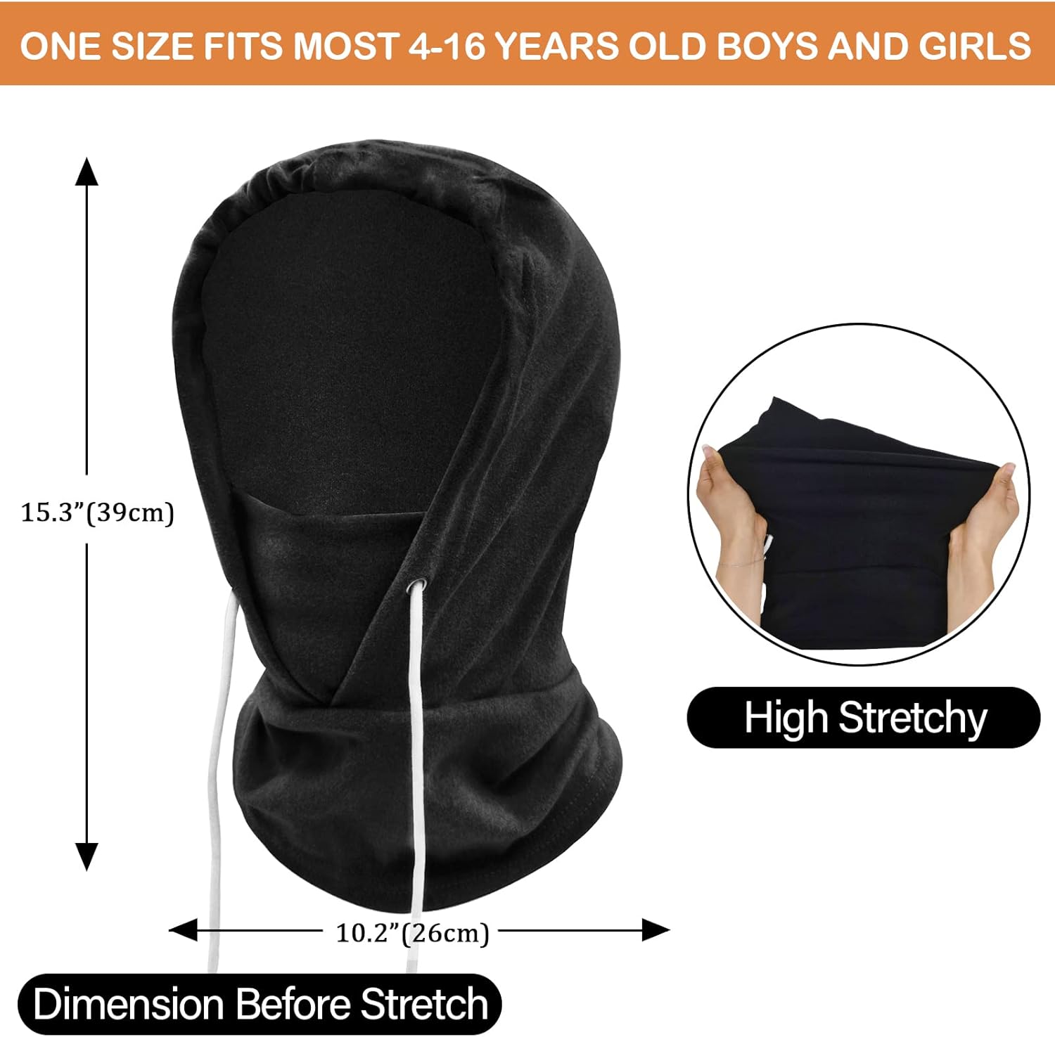 Warm Cute Kids Winter Balaclava Windproof Insulated