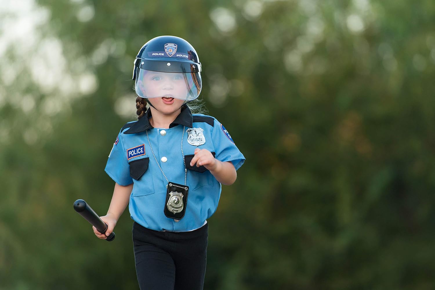 Dress Up Revolution Police Helmet Kids Action Costume
