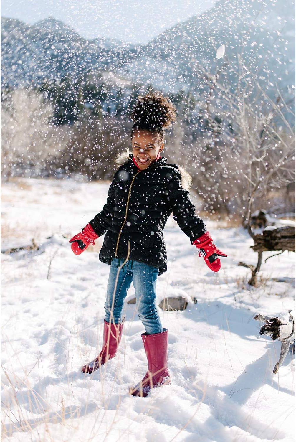 Zelda Matilda Winter Kids Mittens