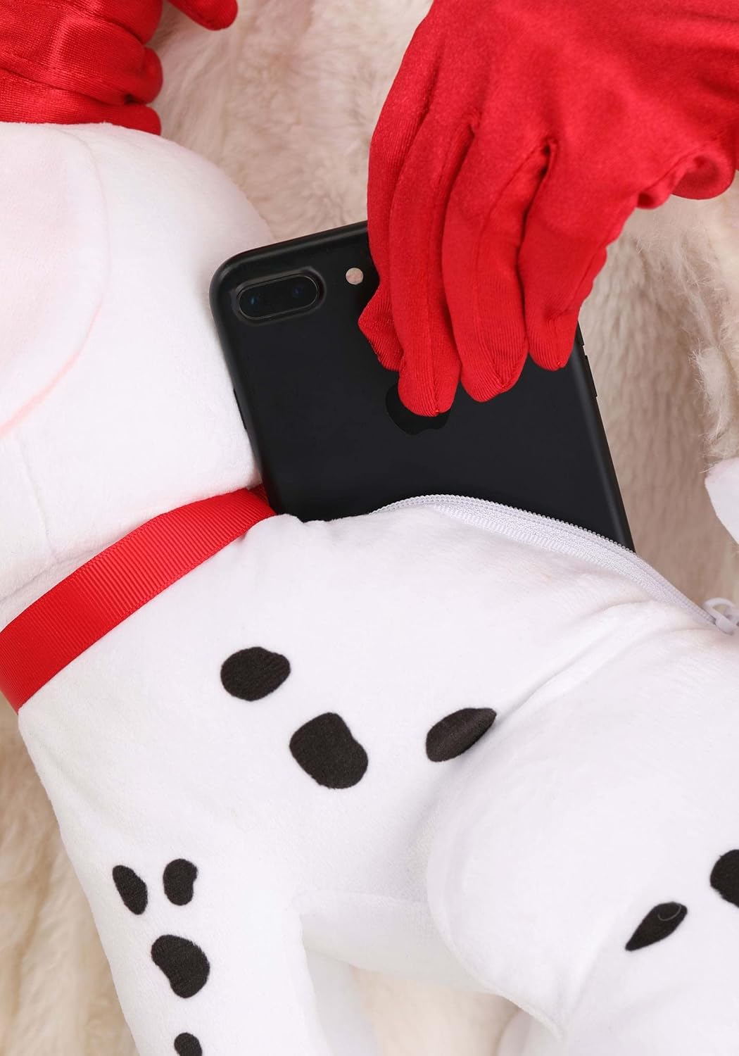 Elope Disney 101 Dalmatians Patch Costume Bag Adjustable for Kids