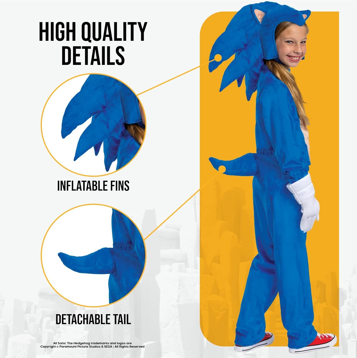 Disguise Sonic The Hedgehog Costume