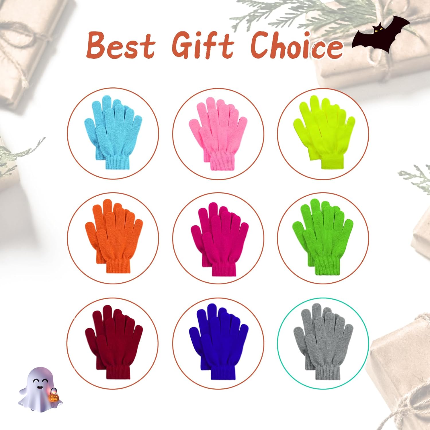 Century Star Kids Winter Gloves Magic Warm Full Finger Perfect forWinter