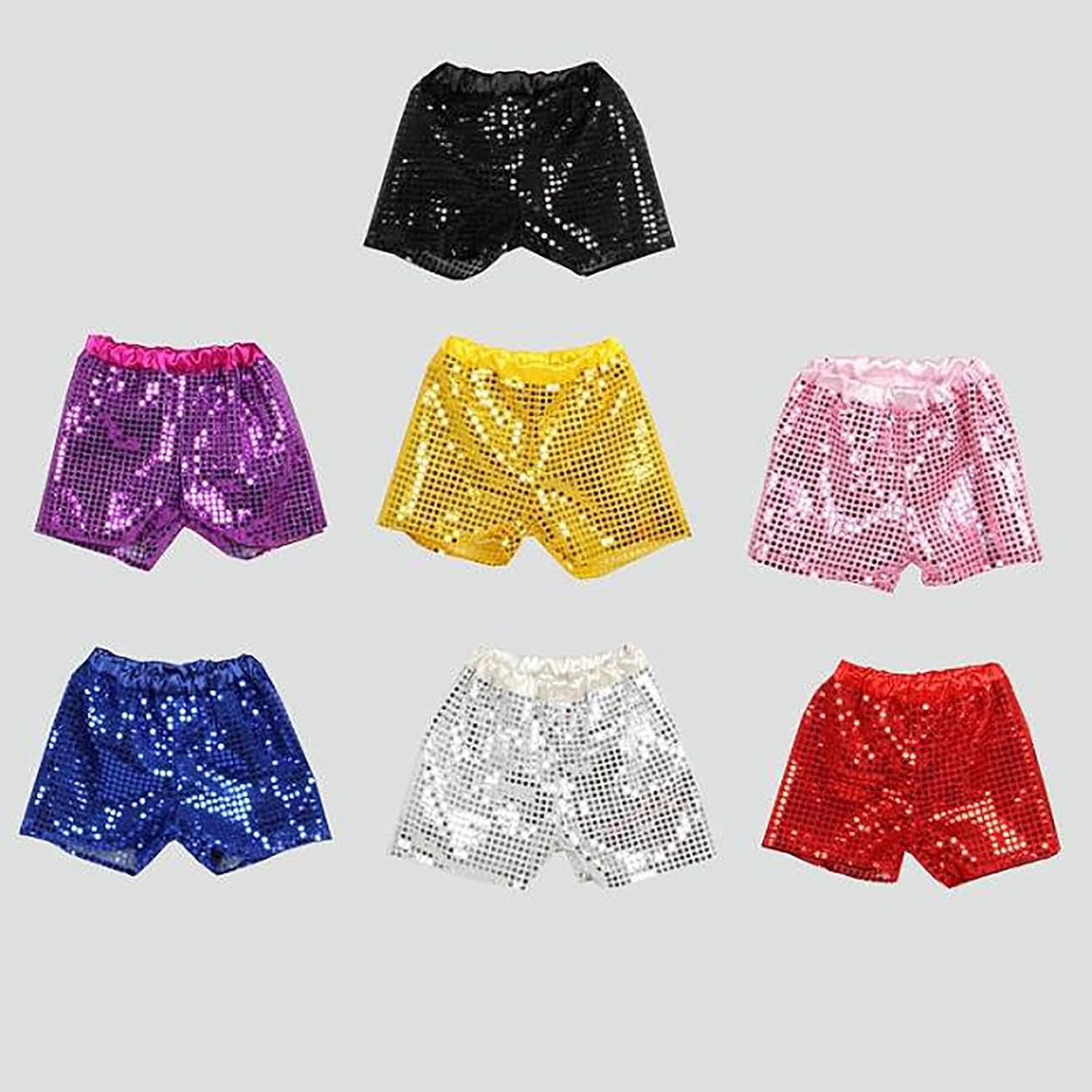 Sequined Dance Shorts for Kids
