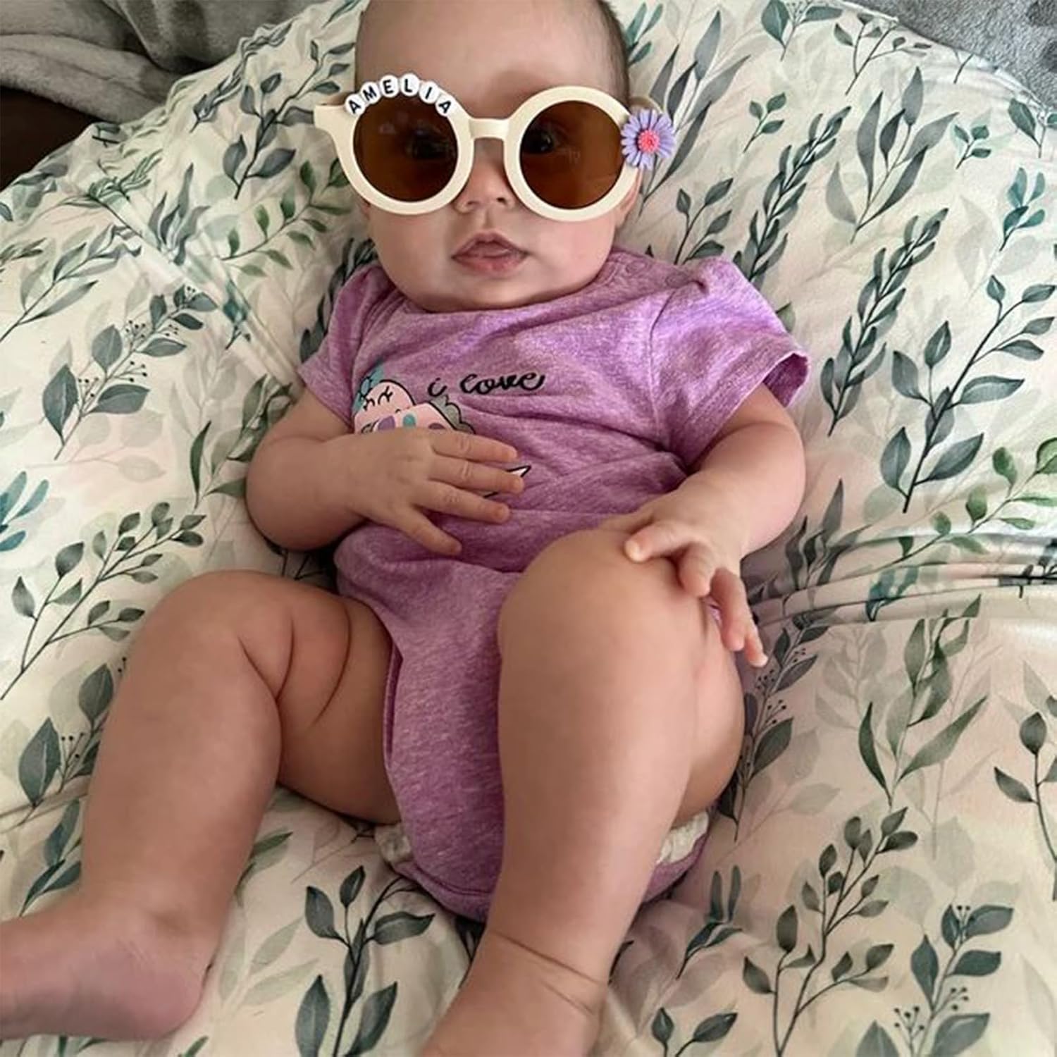 Personalized Kids Sunglasses Custom Name UV Protection