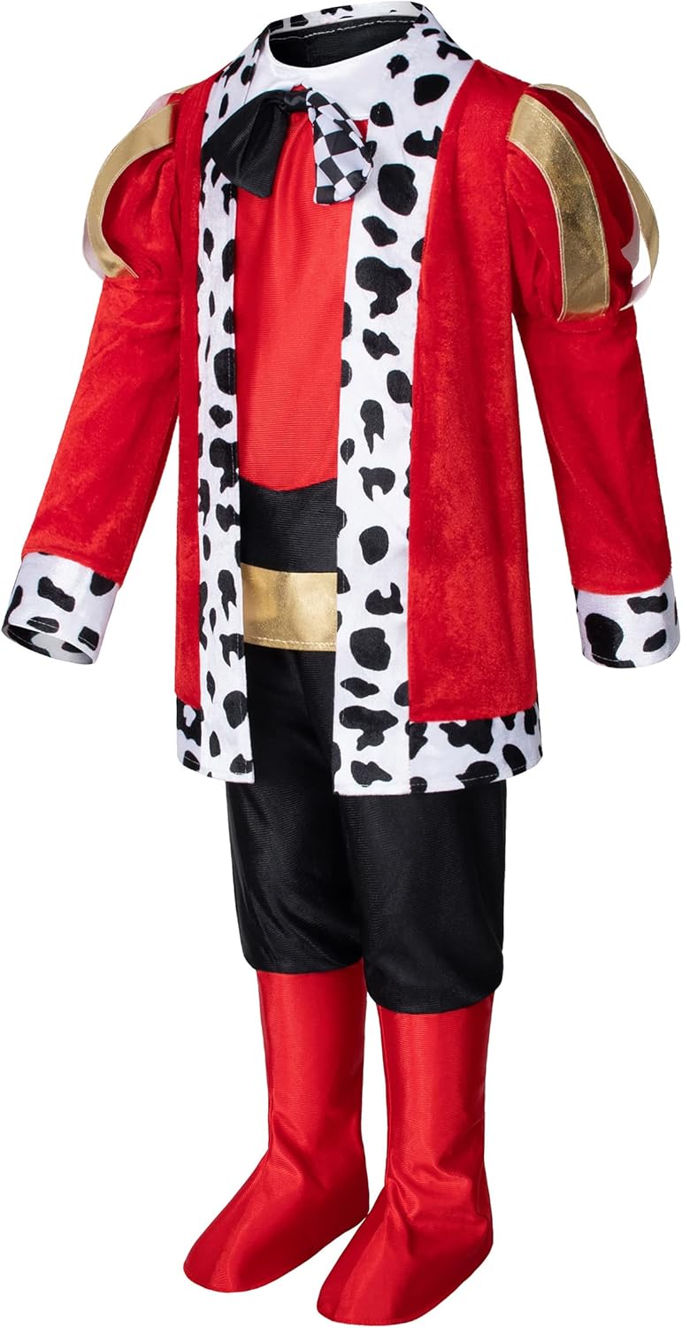 Perfect Boys Dress-Up Prince Costume for Kids Halloween Birthday Cosplay