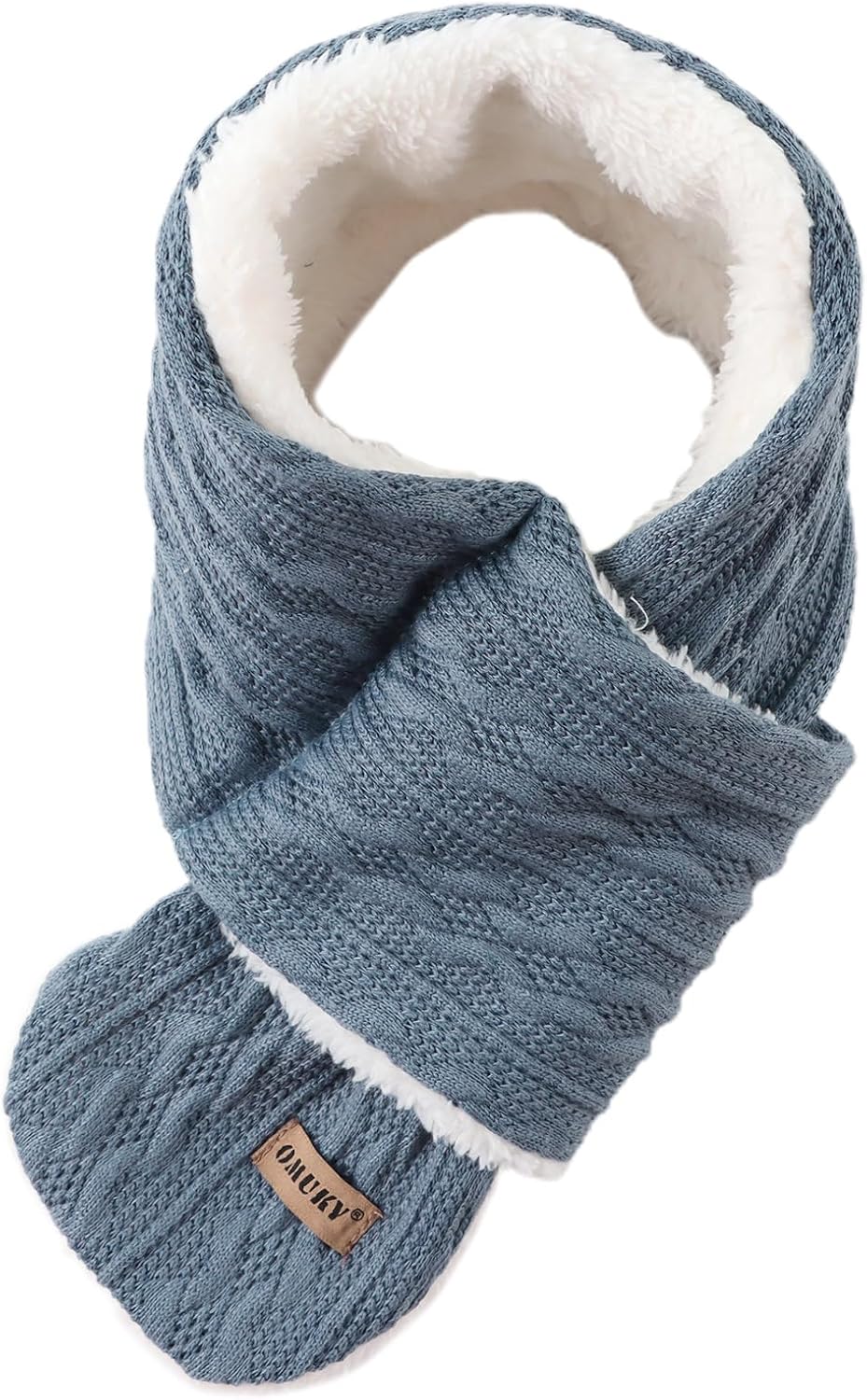 OMUKY Kids Fleece Scarf