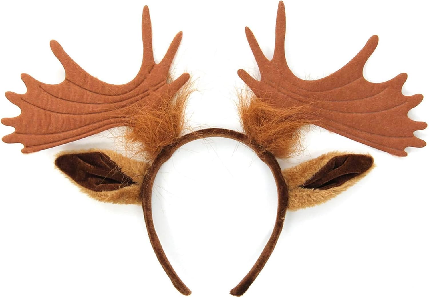 Moose Ears Antlers Costume Headband