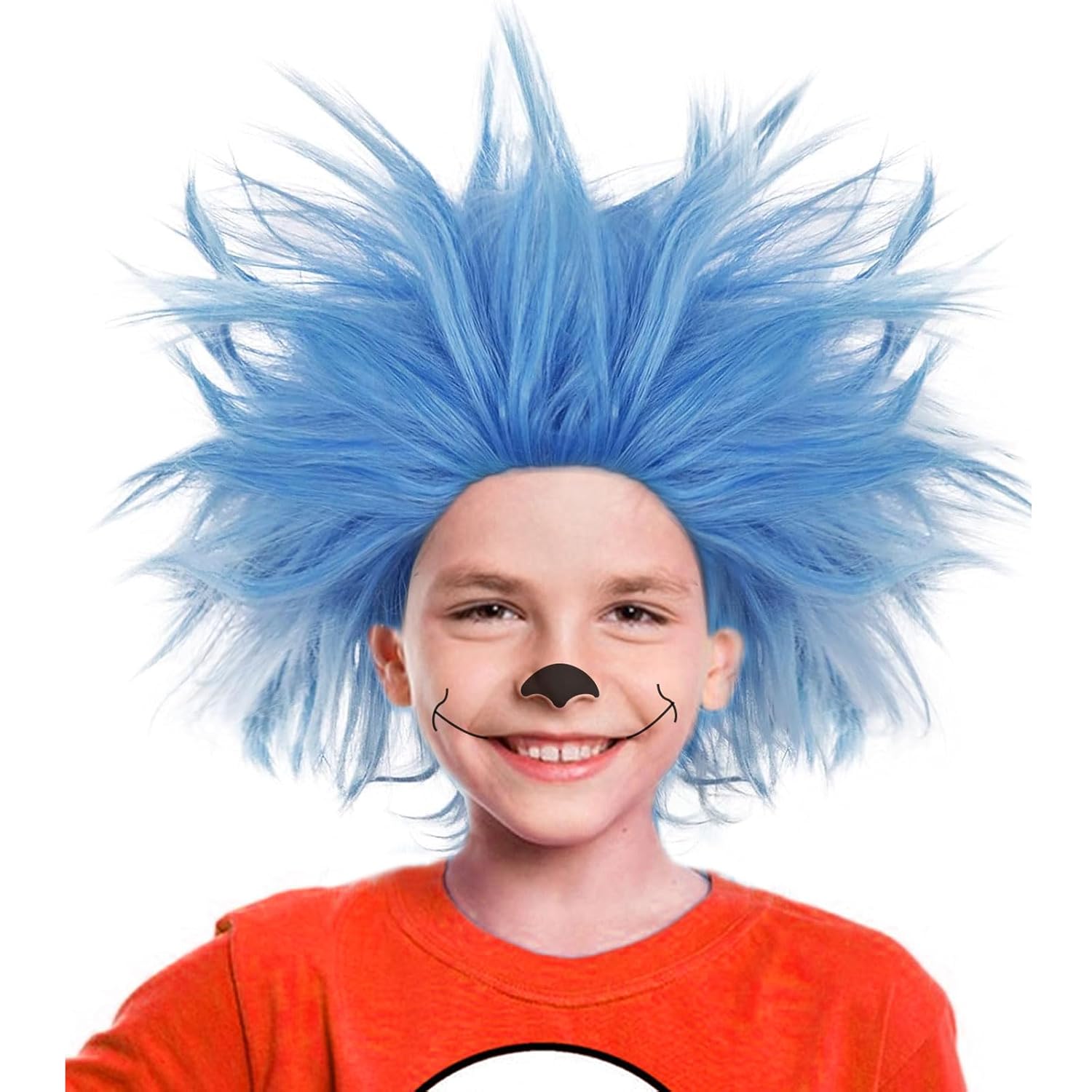 Perfect for Anime Fans - Spiky Blue Wig for Character Cosplays