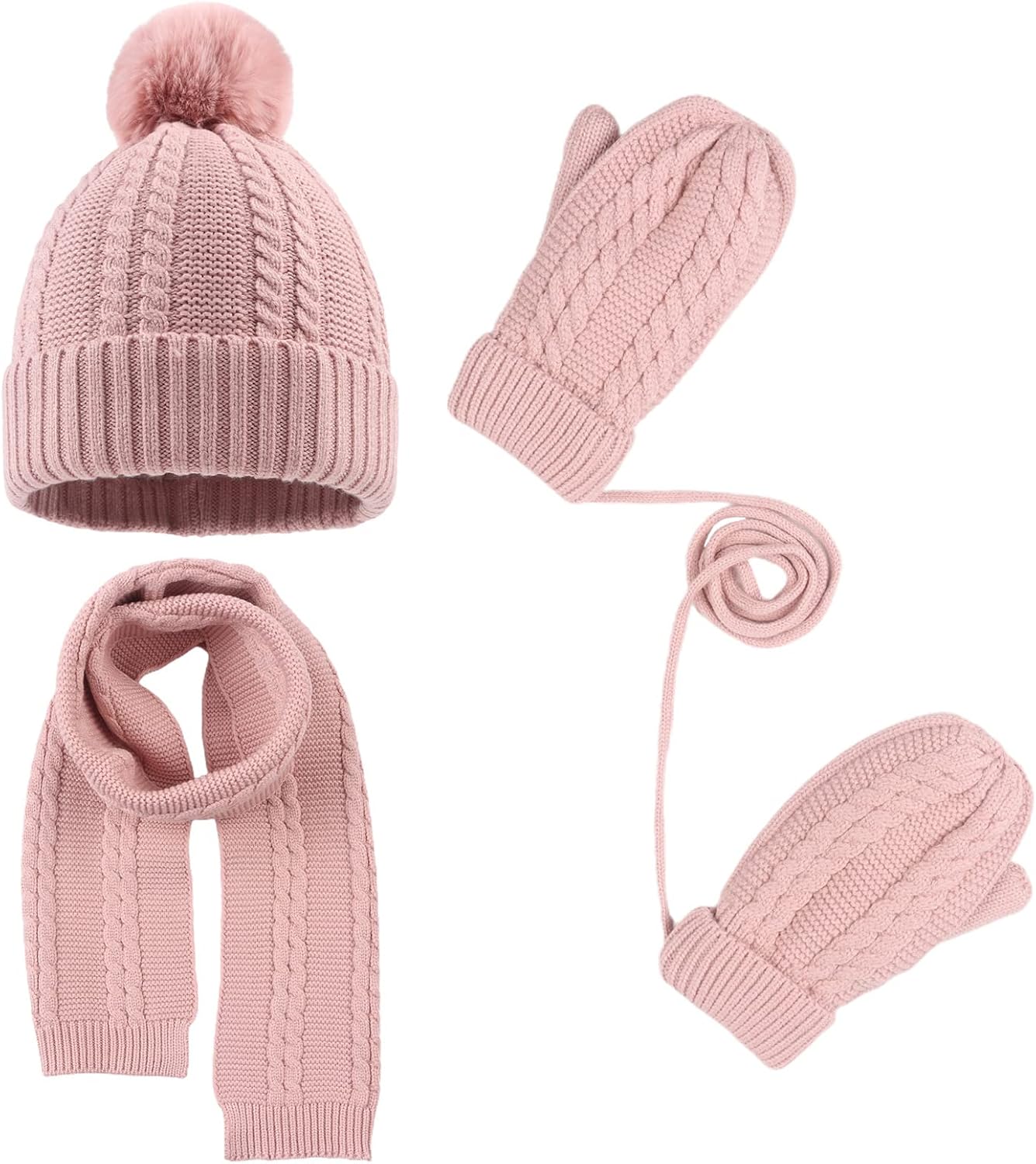 Peecabe Kids Winter Set Cozy Accessories for Little Ones
