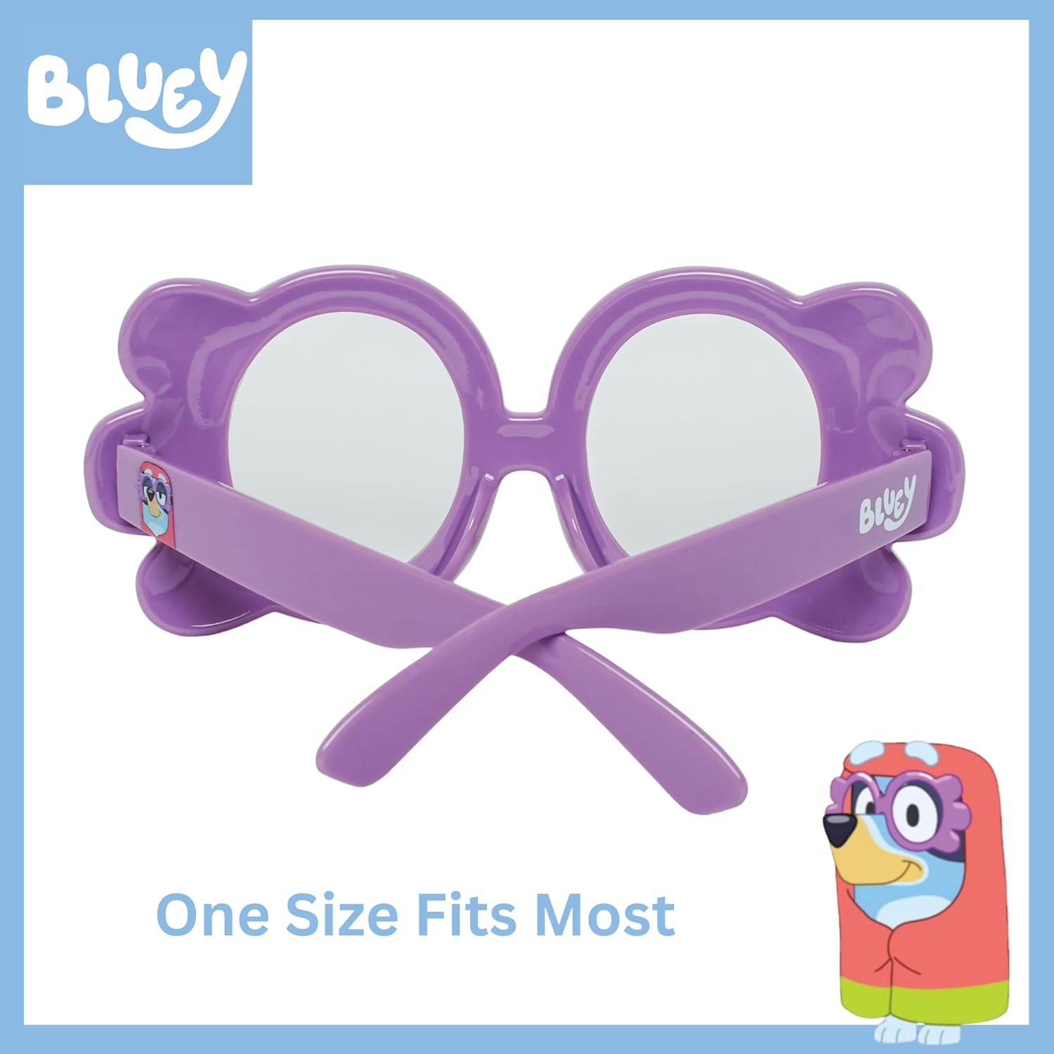 Sun-Staches BLUEY Granny Glasses