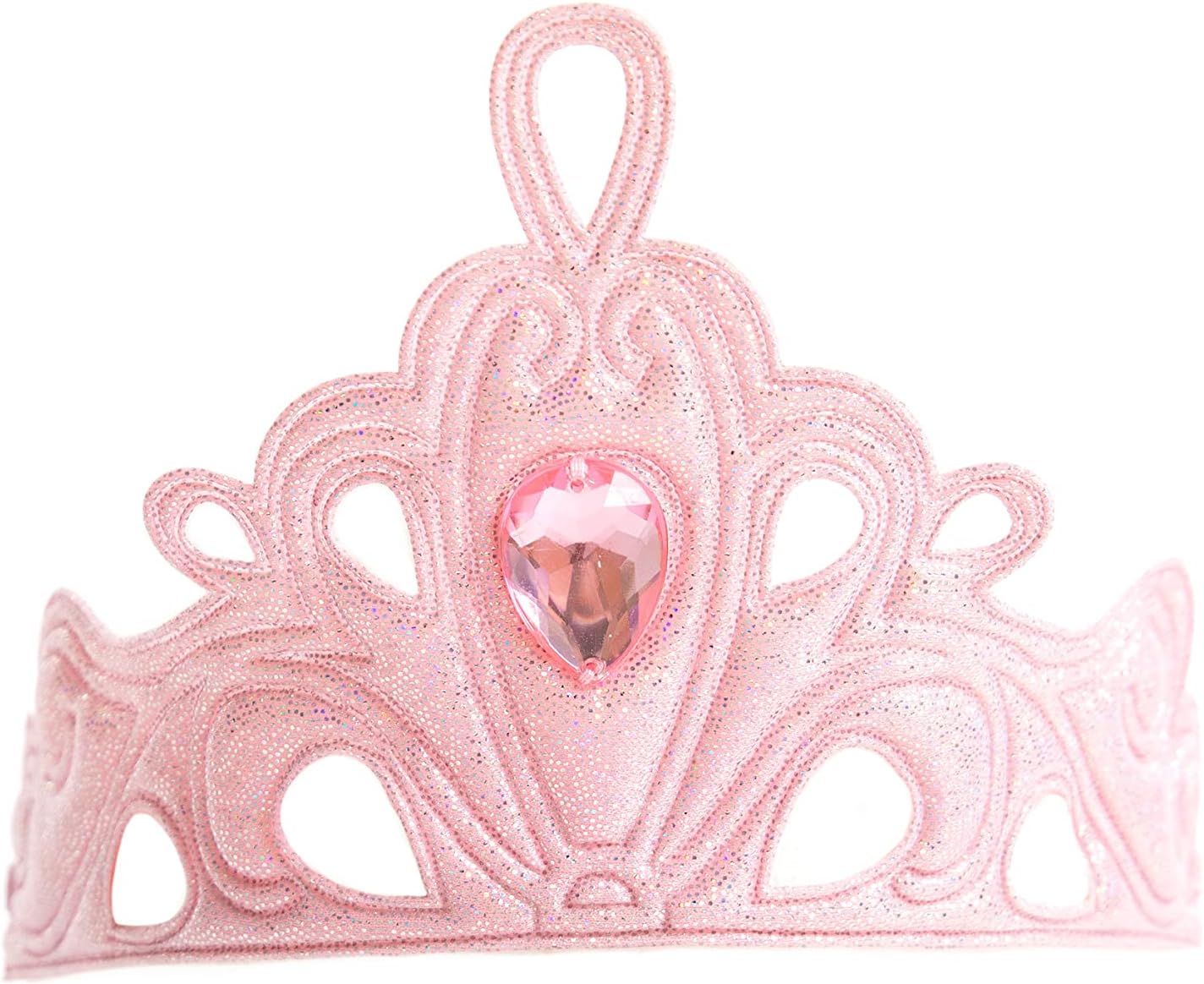 PrincessDiva Crown Soft Pink Dress Up Costume