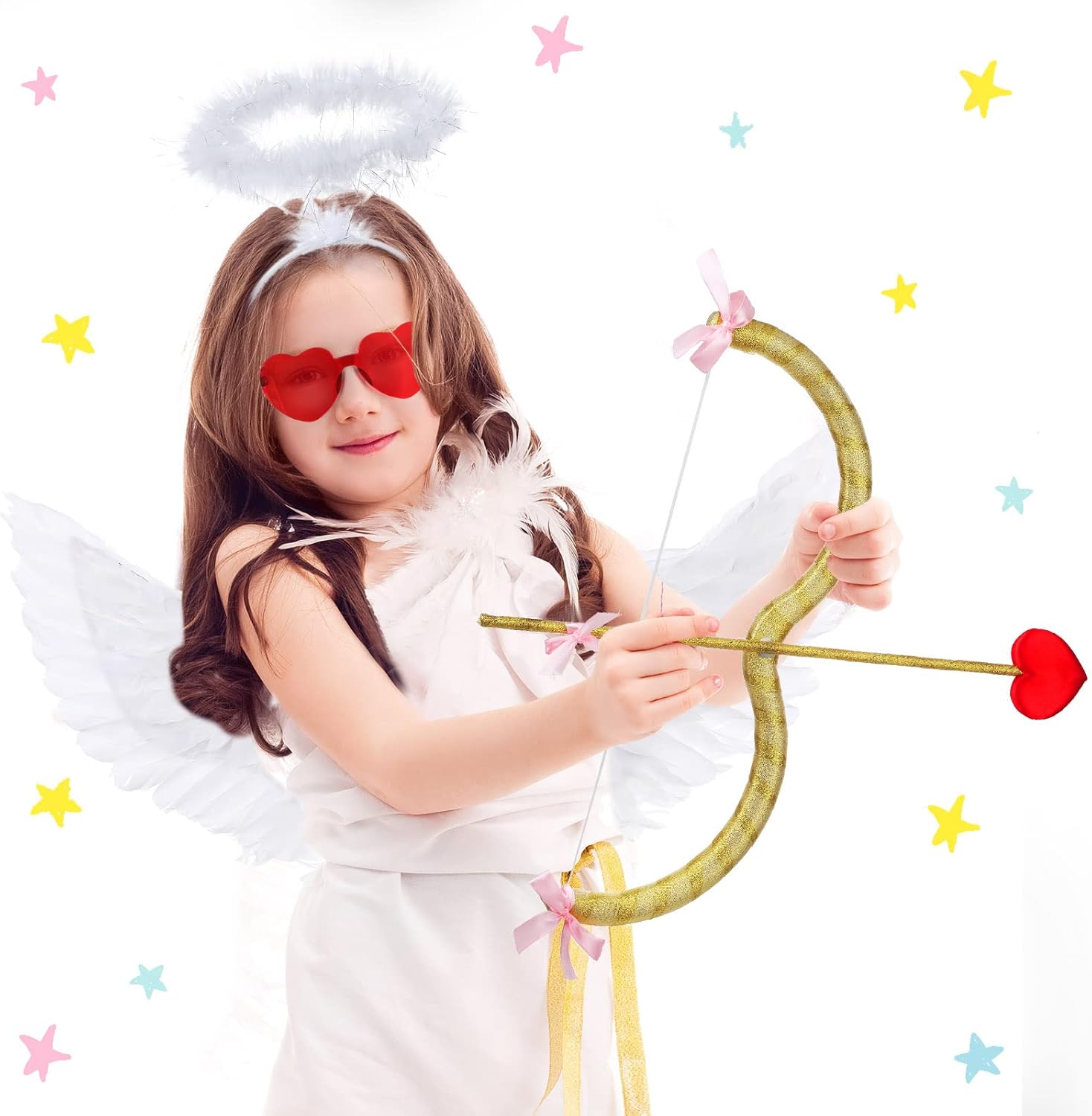 Coume Angel Cupid Costume Set for Kids