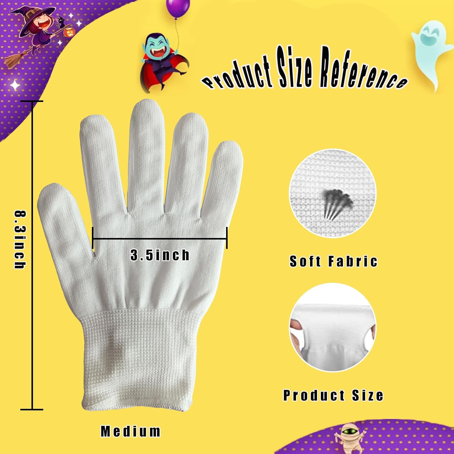 12 color LED Glow Gloves
