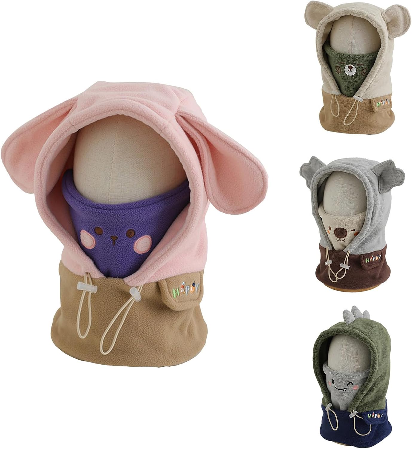 Stay Cozy Isothermal Ski Mask for Kids Winter Sports