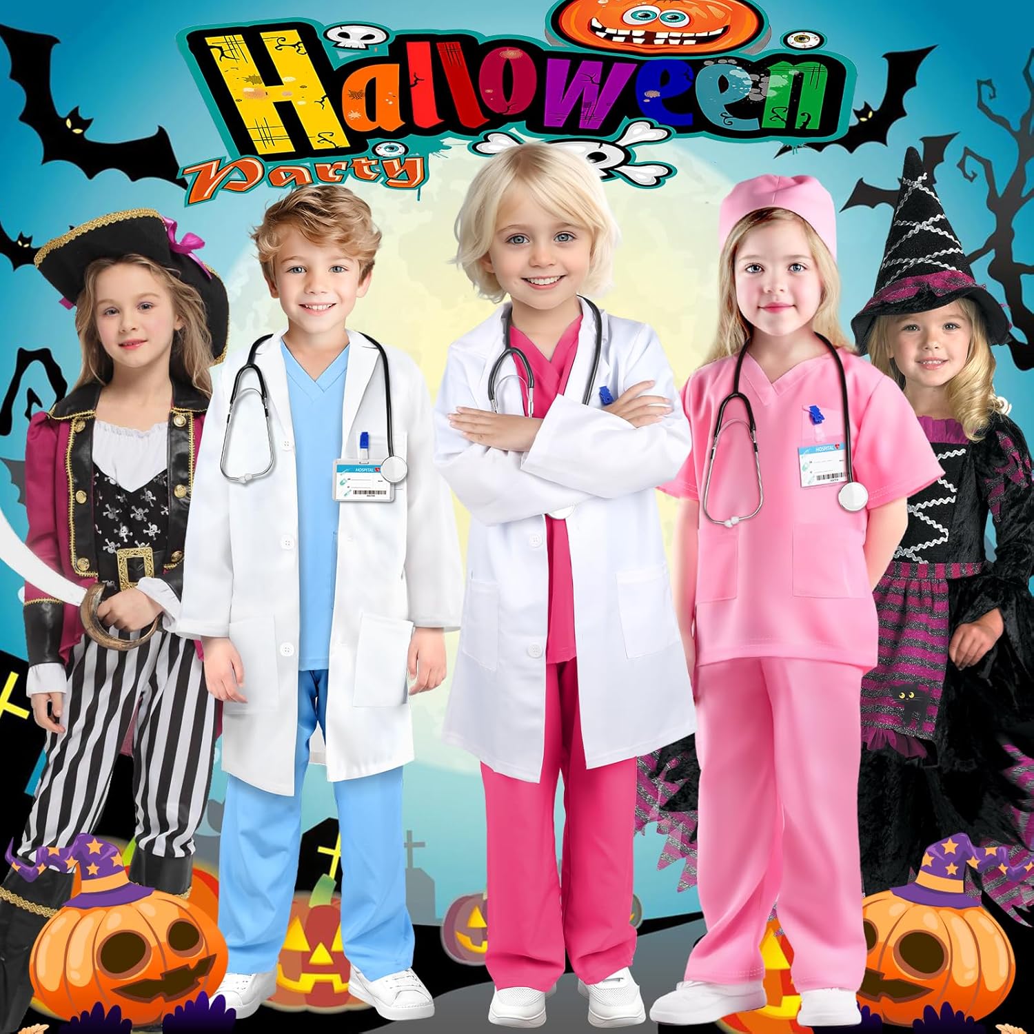 GIFTINBOX Kids Doctor Costume for Kids