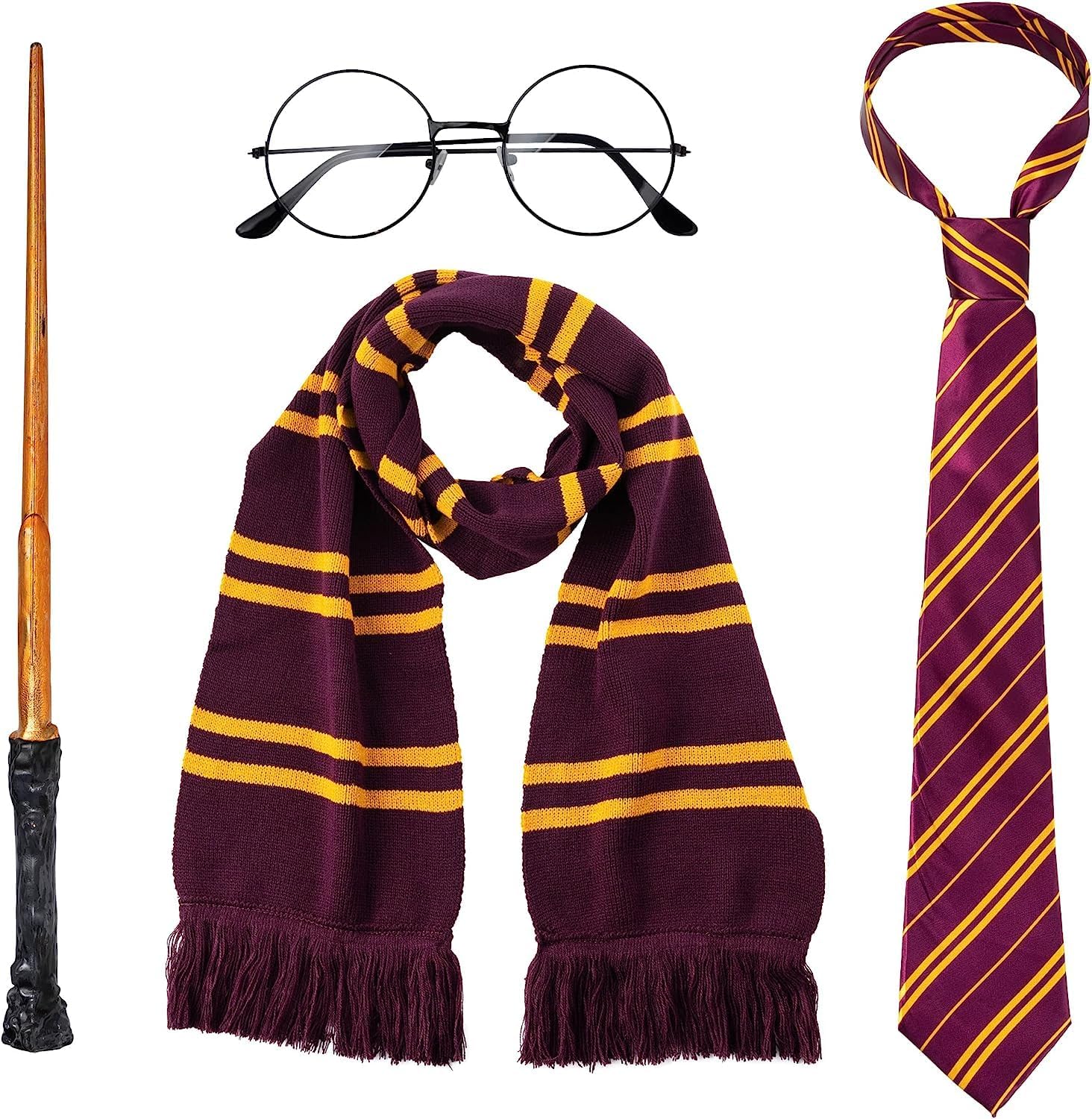 Spooktacular Wizard Costume Accessories Set for Kids Adults Girls Boys