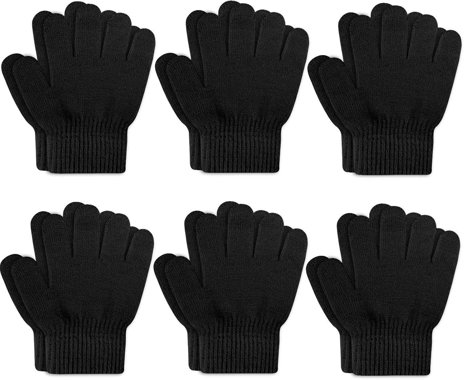 ONESING 6 Pair Baby Gloves Toddler Gloves Winter