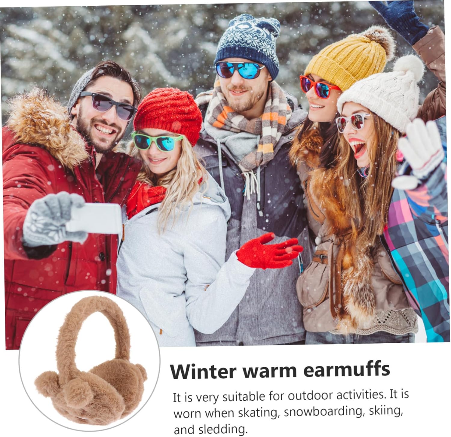 Cartoon Animal Ear Muff