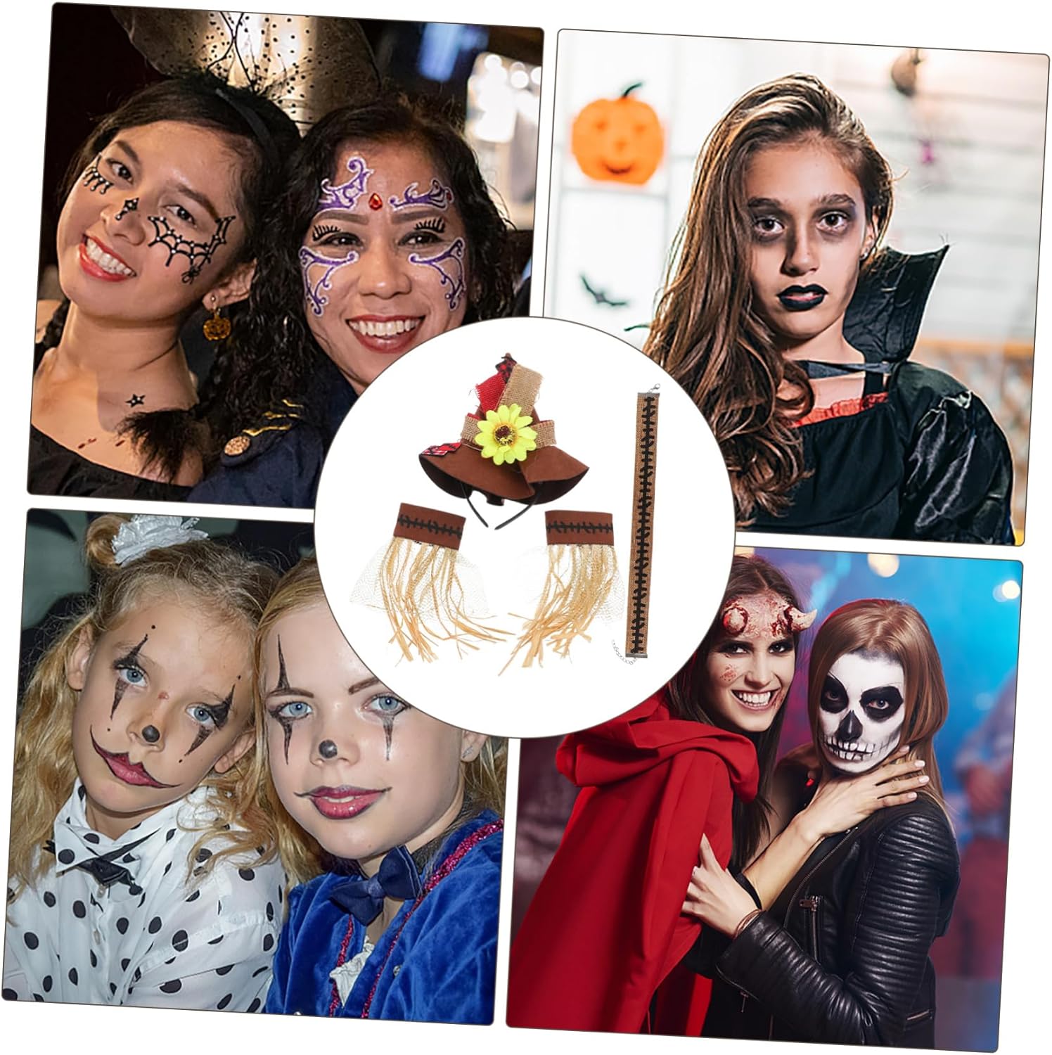 NUOBESTY Halloween Costume Accessories for Girls