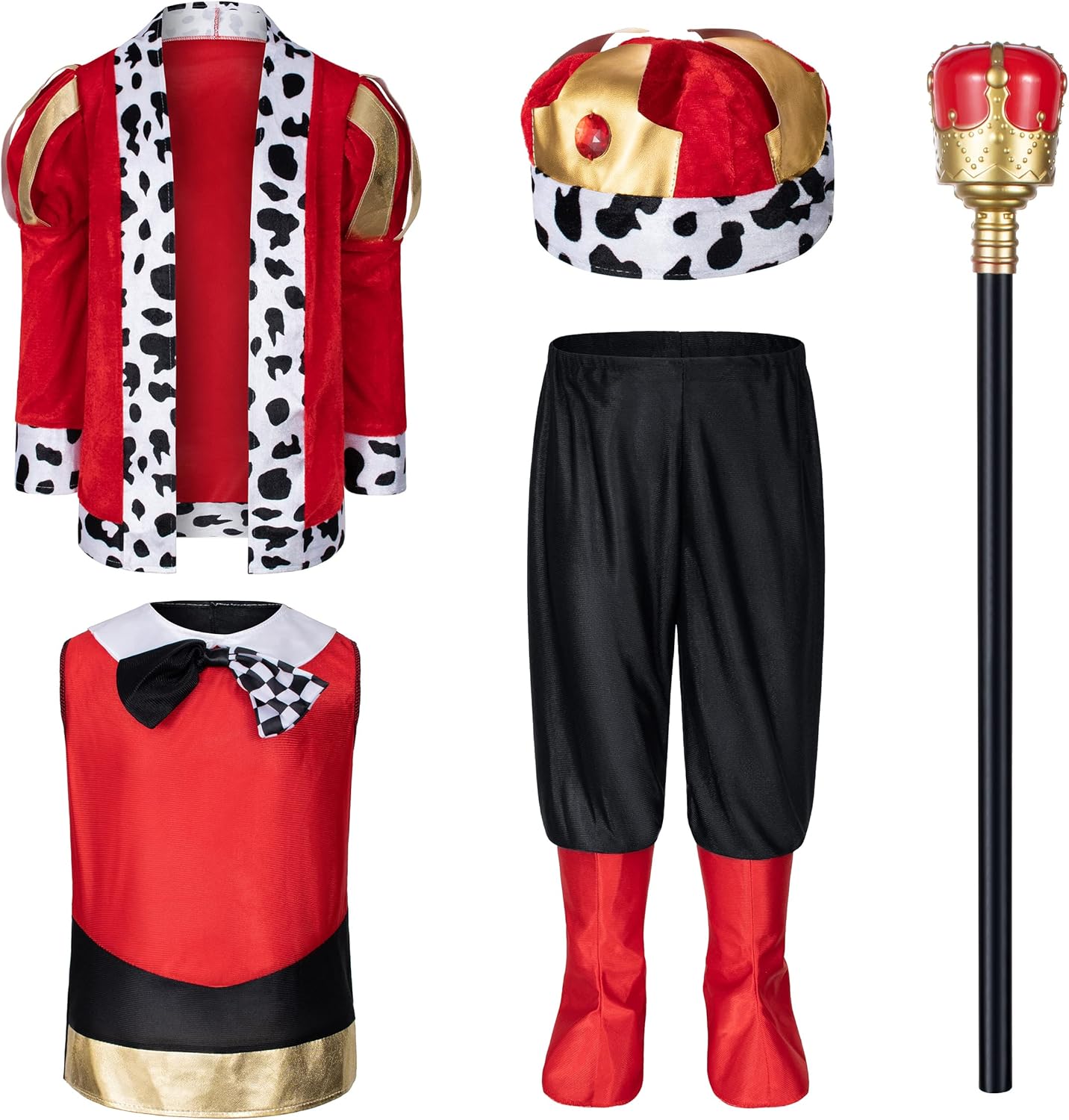 Perfect Boys Dress-Up Prince Costume for Kids Halloween Birthday Cosplay