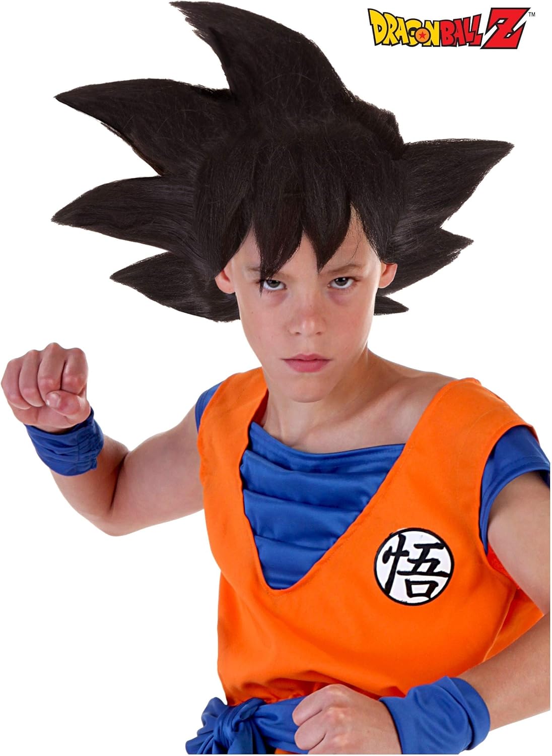 Dragon Ball Z Goku Black Wig for Kids Fun Affordable