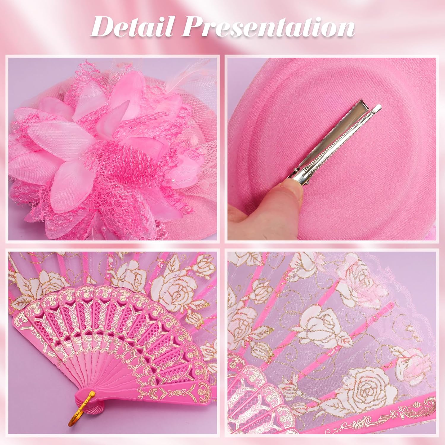 Fumwase Girls Tea Party Dress Up Set