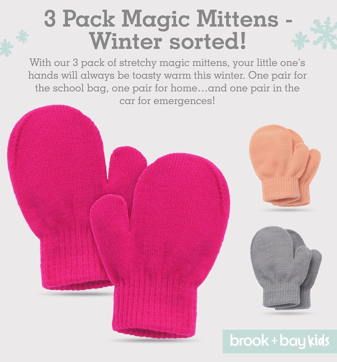 Brook Bay Toddler Mittens Perfect Winter Gift