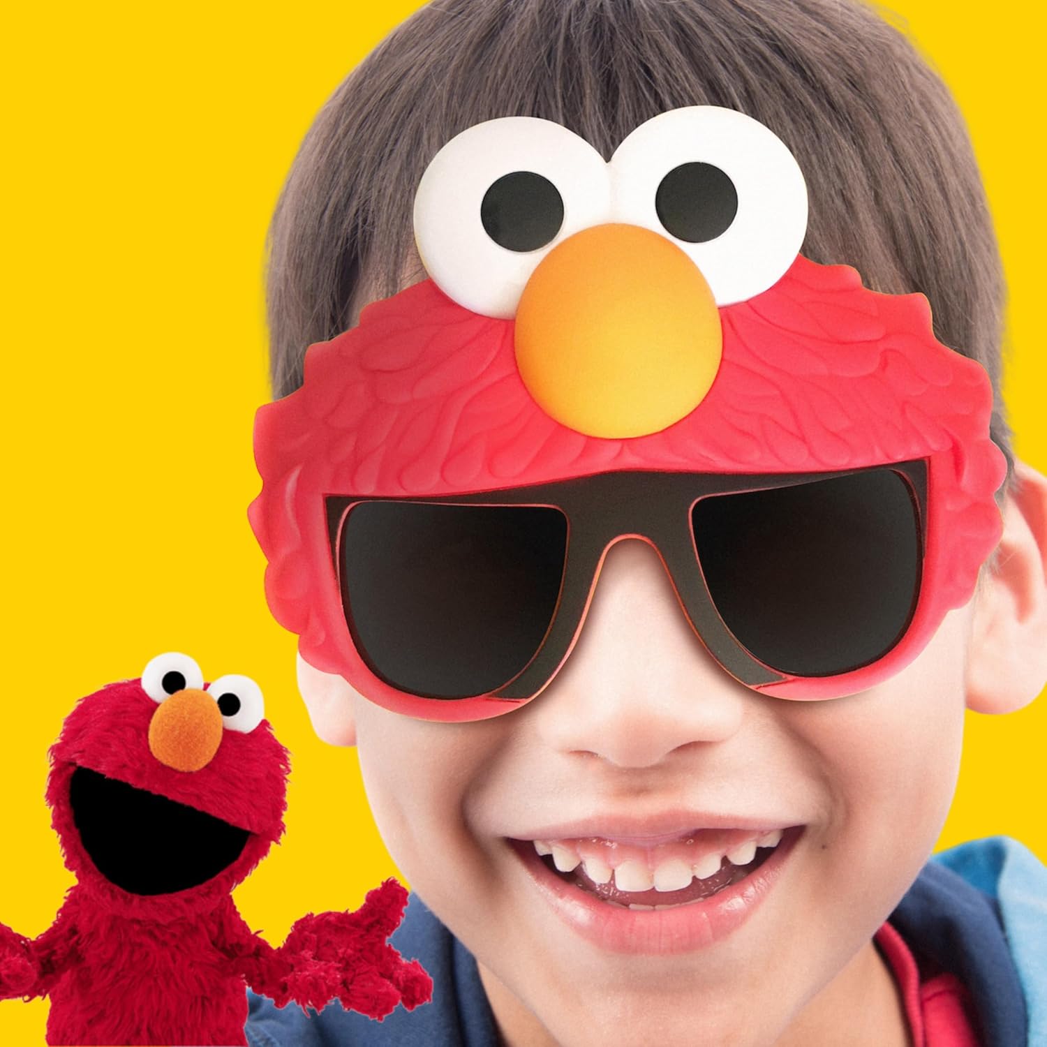 Sun-Staches Elmo MsgBox Sunglasses Sesame Street Fun