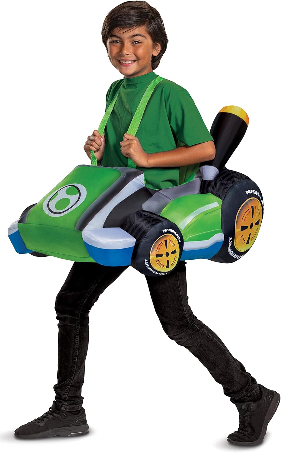 Disguise Yoshi Costume Kart Inflatable Mario Kart