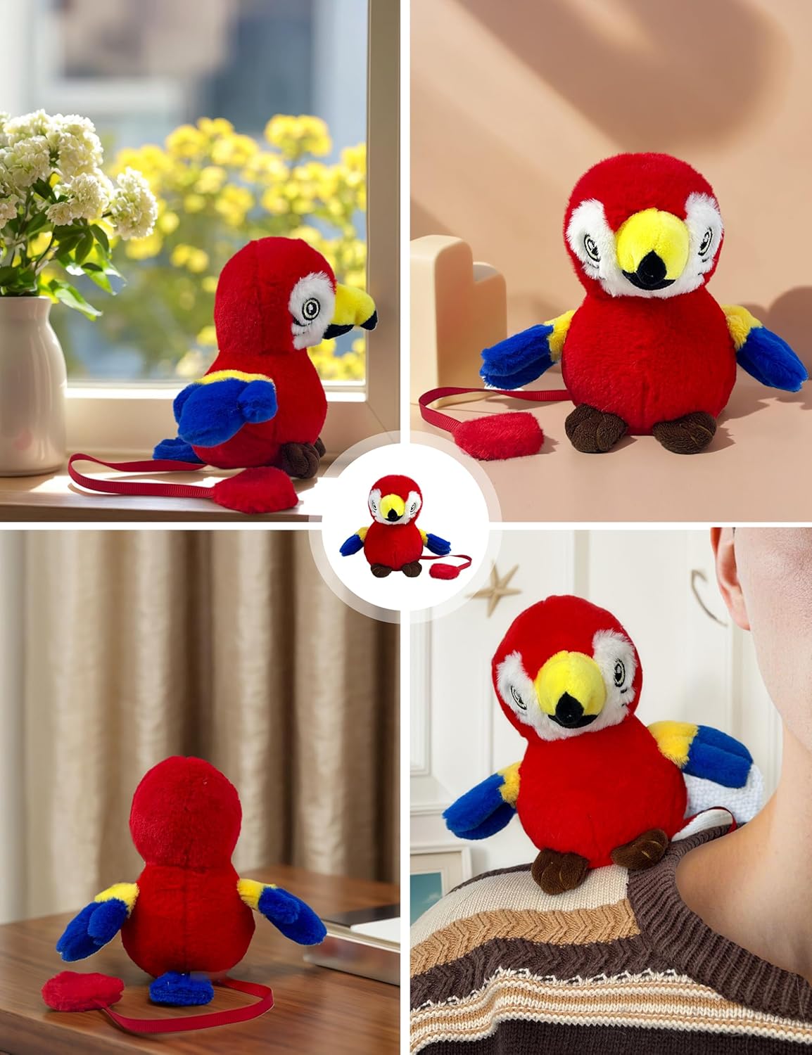 Kobataro Magnetic Parrot Red
