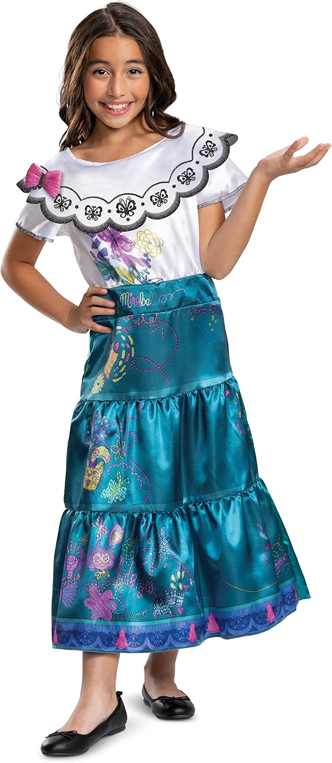 Mirabel Child Costume for Girls Glowing with inspiration