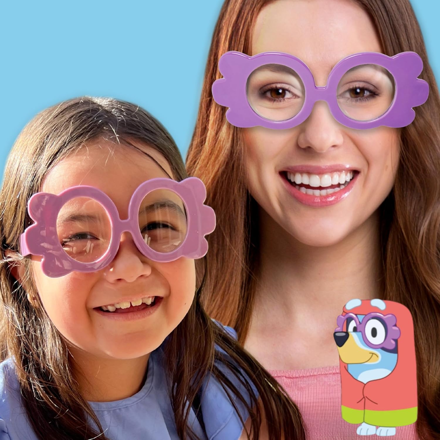 Sun-Staches BLUEY Granny Glasses