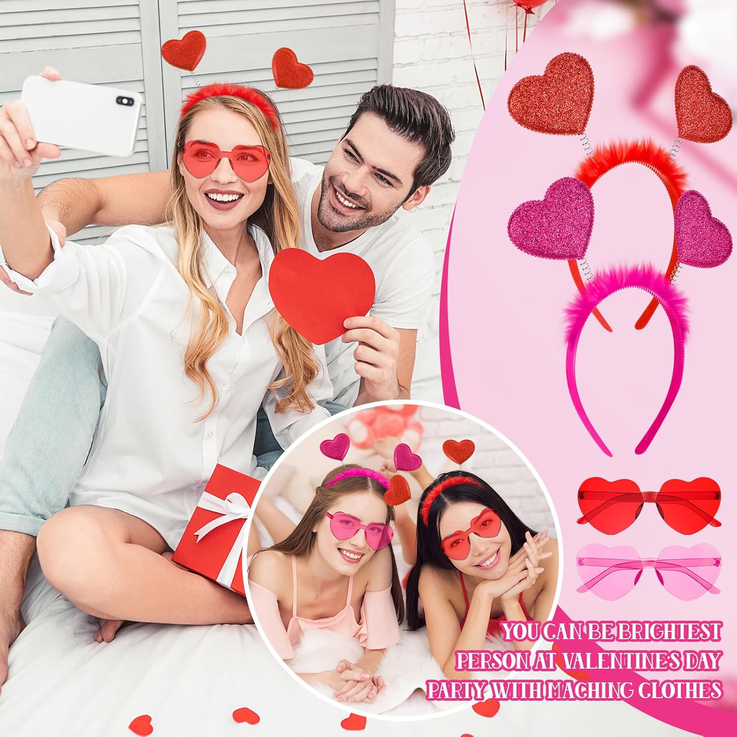 Jutom Heart sunglasses headands