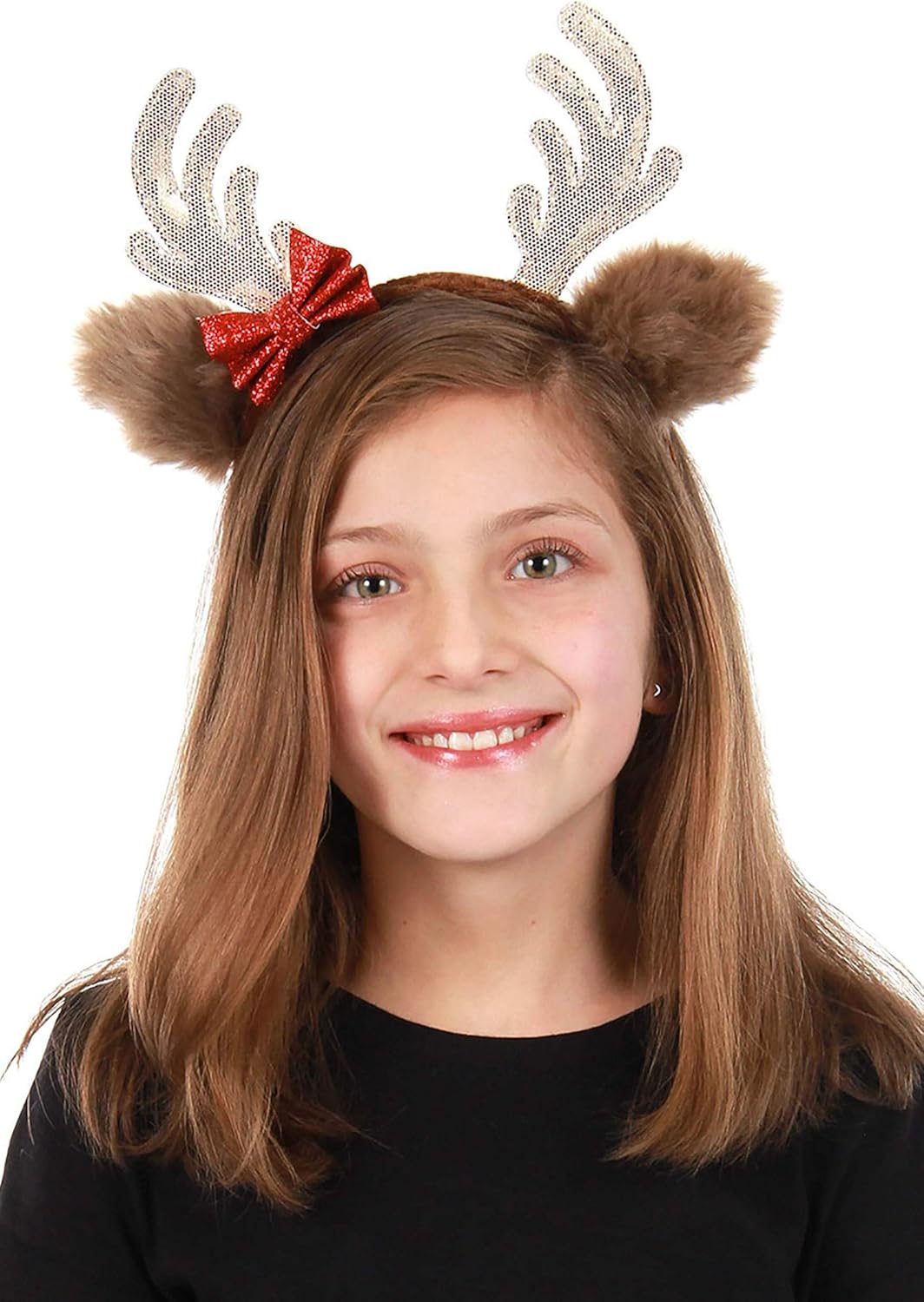 Sparking Reindeer Costume Headband