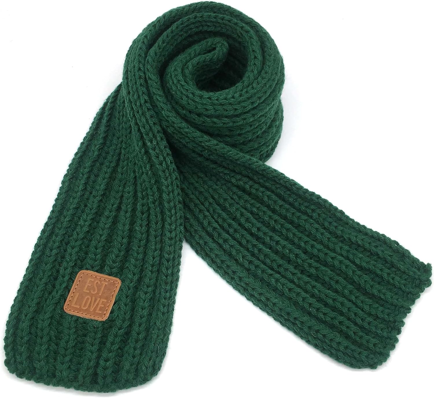 Bearun Kids Knit Scarf Cozy Winter Accessories for Kids