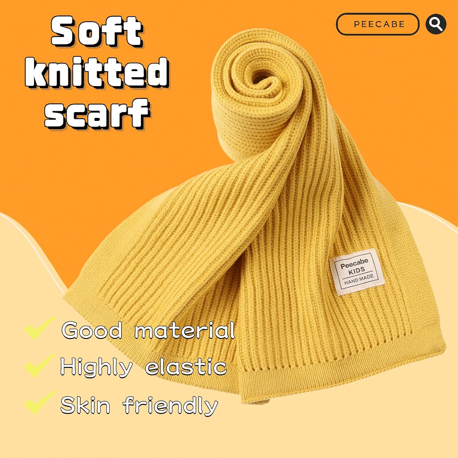 Peecabe Kids Neck Warmer Soft snug in Winter