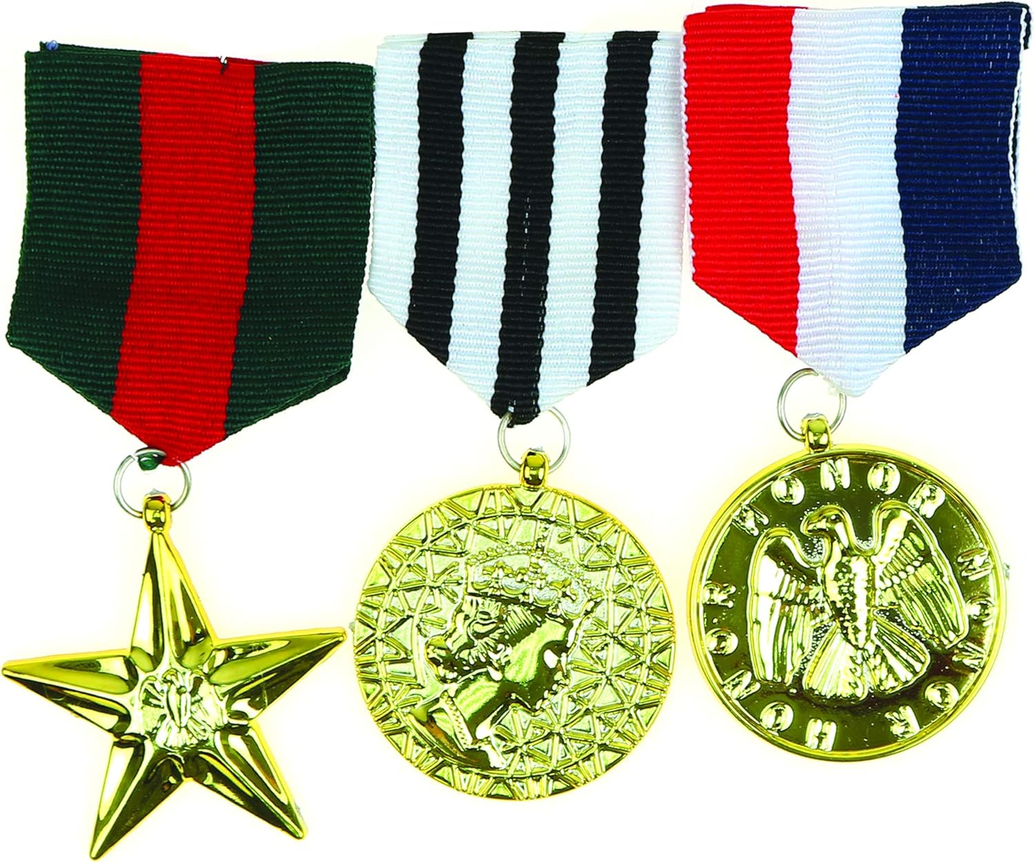 Skeleteen Costume Military Officer Medals US Army Jacket Costume