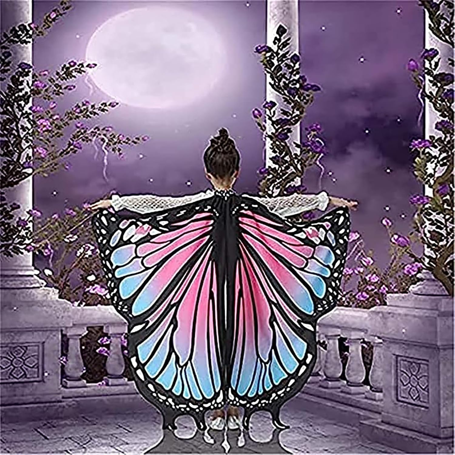 Butterfly Wings Dress for Girls FairyRavFestival