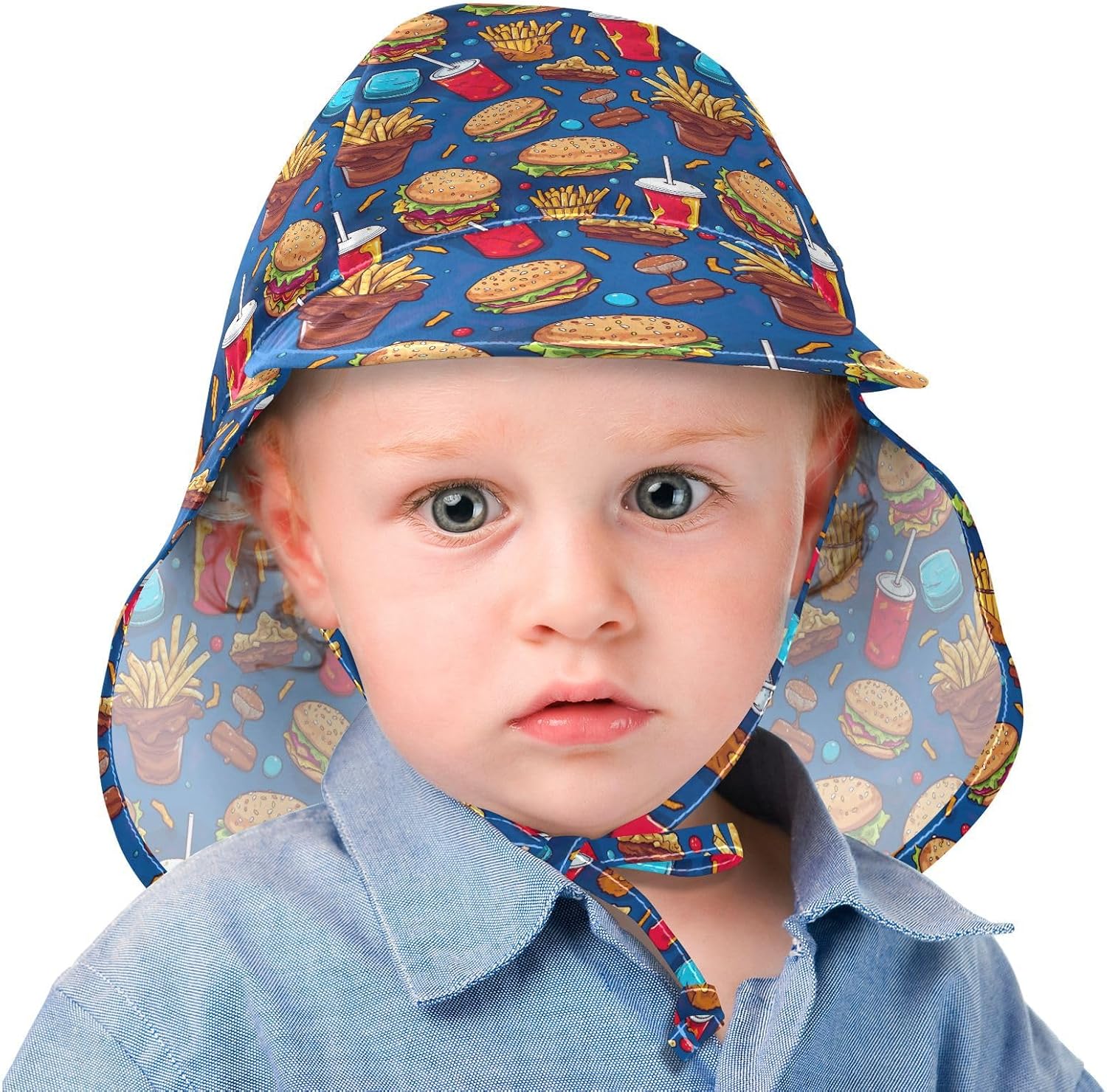 Chic Baby Sun Hat for Kids - Beach Hiking Friendly