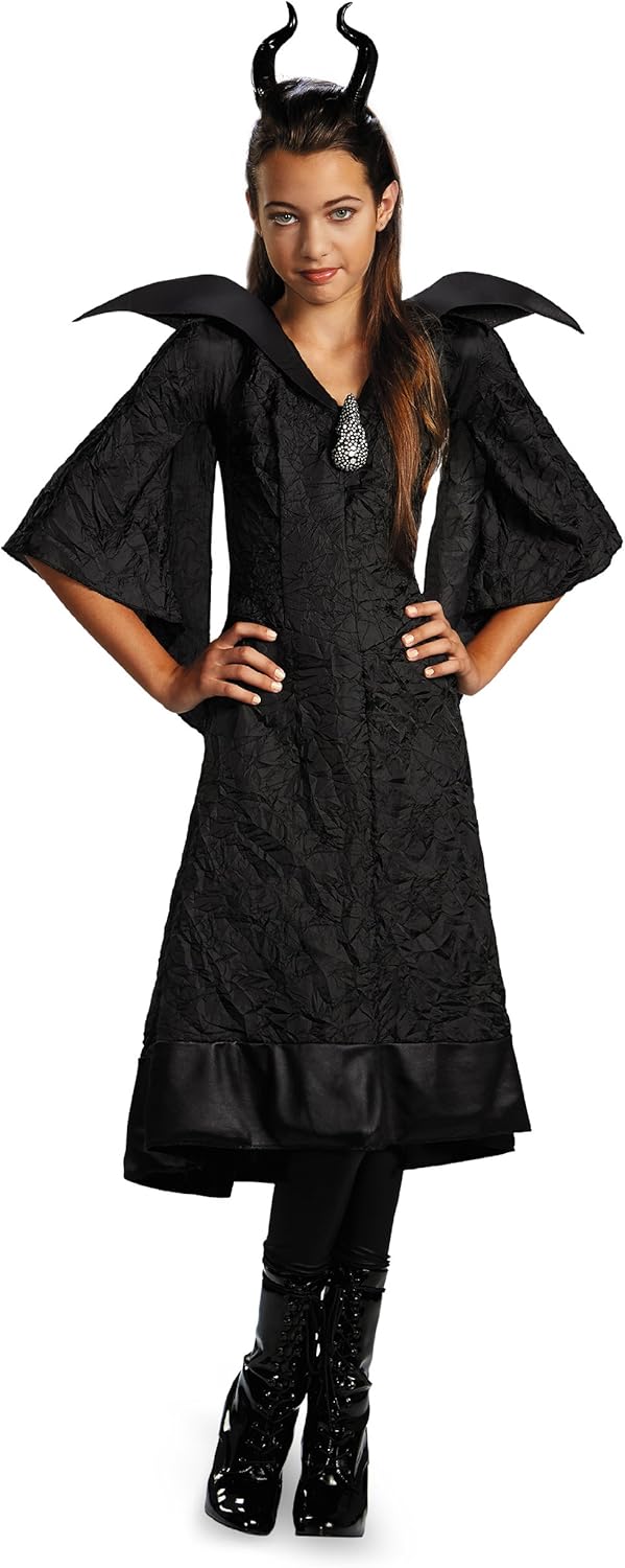 Transform Your Day with Disguises Maleficent Christening Black Gown