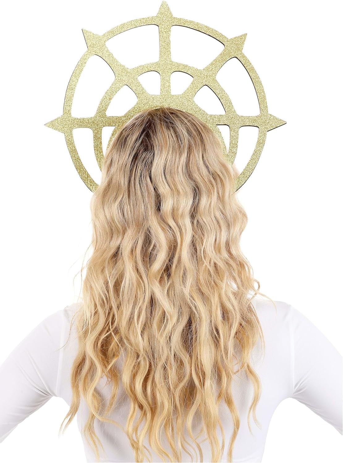 Fun Costumes Gold Modern Halo Accessory Angel Costume Accessories