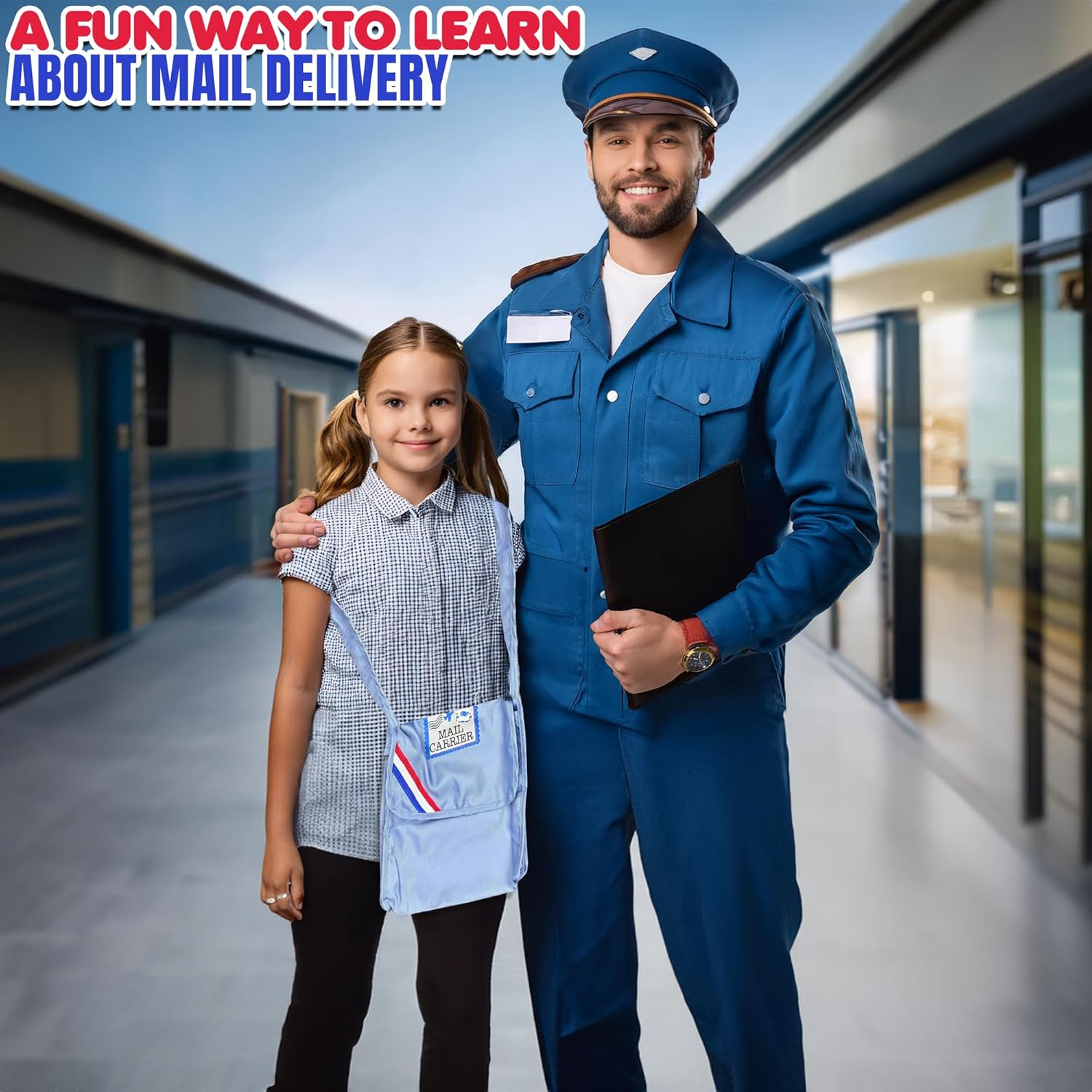 Unique Mail Carrier costume for boys