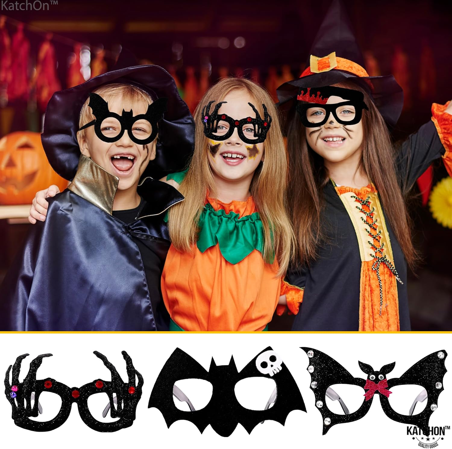 Halloween costume party glasses Spooky Fun for Kids