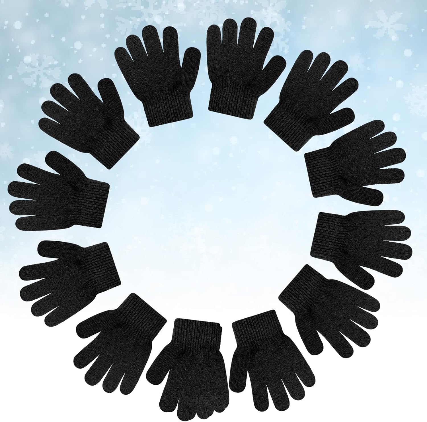 ONESING 6 Pair Baby Gloves Toddler Gloves Winter