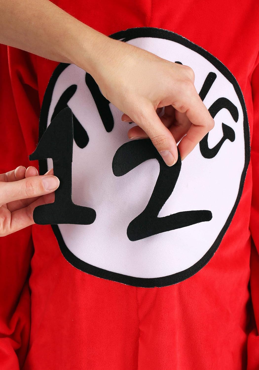 Dr Seuss Thing 1 Thing 2 Costume - X-Large - Red