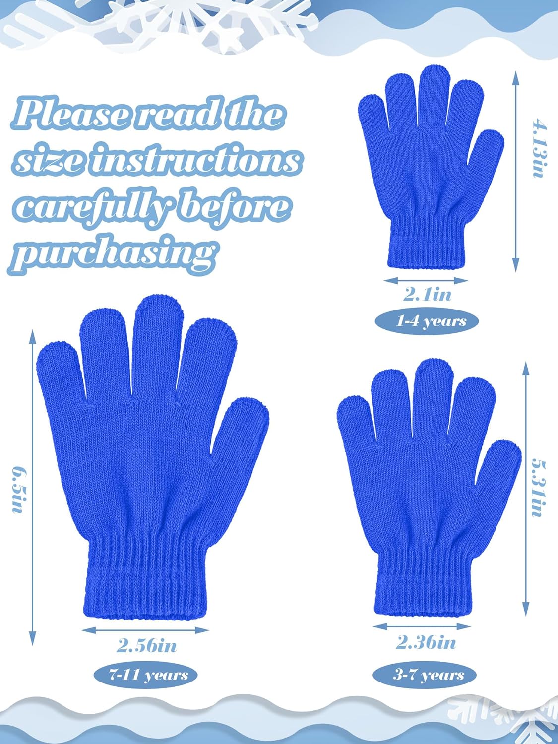Boao Toddler Winter Gloves
